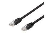 Kabel sieciowy - Deltaco TP-67SAU - patch cable - 7 m - black - Czarny - 7m - TP-67SAU