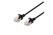 Kabel sieciowy - Deltaco patch cable - 3 m - black - Czarny - 3m - UFTP-1057