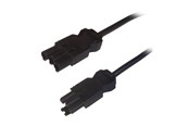 Kabel zasilajacy (zewnetrzny) - Deltaco - power extension cable - GST18i3 to GST18i3 - 3 m - DEL-118E3