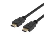 Kabel wyswietlacza - Deltaco HDMI cable with Ethernet - 3 m - HDMI-1030D-FLEX-LOCK