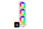 Chlodzenie CPU - Montech Hyper Flow Digital 360 White - Chłodzenie wodne procesora - Hyper Flow Digital 360 White