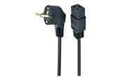 Kabel zasilający (wewnętrzny) - Gembird PC-186-C19 - power cable - power CEE 7/7 to IEC 60320 C19 - 1.8 m - PC-186-C19