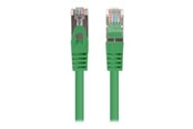 Kabel sieciowy - Lanberg patch cable - 25 cm - green RAL 6024 - Zielony - 0.25m - PCF6-20CC-0025-G