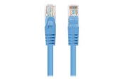 Kabel sieciowy - Lanberg patch cable - 3 m - blue RAL 5012 - Niebieski - 3m - PCU6-20CC-0300-B
