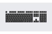 Klawiatura - Wooting PBT ISO (UK) & ANSI (US) Keycaps - Just Black - Klawisze - Angielski (US) - Czarny - KC3-USUK4-PDS-BK1