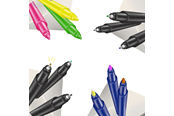 Przybory do pisania i rysowania - Staedtler Triplus pen — assorted colours and types - 0M821G6000