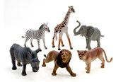 Figurki - Pocket Money Safari animals 6 pcs - 71210