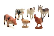 Figurki - Pocket Money Farm animals 6 pcs - 71220