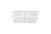 Inteligentny dom - EGLO PADROGIANO-Z 4L SUFIT RGBTW 450X450 3800LM BIAŁY - 900481