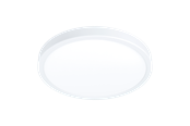 Inteligentny dom - EGLO FUEVA 6-Z PLAFOND Ø280 RGB/CCT 14.3W 1800LM IP44 BIAŁY - 901377