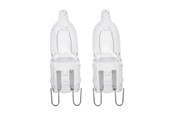 Zarówka LED - EGLO Żarówka światła halogenowego 40W ŻARÓWKA DO PIEKARNIKA 300° 460LM PRZEZROCZYSTA 2 SZT G9 - 110299