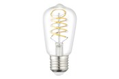 Zarówka LED - EGLO Żarówka światła LED ST48 SPIRALA 7.3W 806LM 2700K PRZEZROCZYSTY E27 - 110307