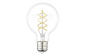 Zarówka LED - EGLO Żarówka światła LED G80 SPIRALA 7.3W 806LM 2700K PRZEZROCZYSTY E27 - 110316