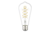 Zarówka LED - EGLO Żarówka światła LED ST64 SPIRALA 7.3W 806LM 2700K PRZEZROCZYSTY E27 - 110318