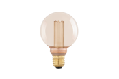 Zarówka LED - EGLO Żarówka światła LED G80 DECO 4W 200LM 1800K BURSZTYNOWY E27 - 113007