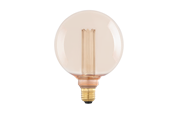 Zarówka LED - EGLO Żarówka światła LED G125 DECO 4W 200LM 1800K BURSZTYNOWY E27 - 113008