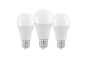 Zarówka LED - EGLO Żarówka światła LED A60 11W 1055LM 3000K 3 SZT. OPAL E27 - 117524