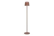 Lampy - EGLO MANNERA-L PODŁOGA USB-C OPL. DOTYK 2400/3000/4000K IP54 RDZEWNY - 901751