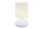 Lampy - EGLO STÓŁ LEONOR BIAŁY - 13955