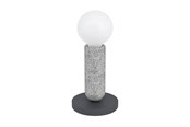 Lampy - EGLO STÓŁ GIACONECCHIA ANTRACYT/LASTRYKO/ - 39835