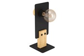 Lampy - EGLO STÓŁ BRAMERTON E27/DREWNIANY FSC - 43754