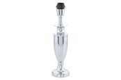 Lampy - EGLO STÓŁ BEDWORTH Z KLOSZEM H420 CHROM - 49196