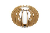 Lampy - EGLO STELLATO 1 STÓŁ Ø300 OPAL/MAPLE - 95603