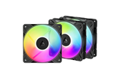 Wentylator obudowy - Arctic P12 Pro Reverse A-RGB - 3 Pack - Wentylator obudowy - 120mm - Czarny - ACFAN00333A