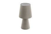 Lampy - EGLO STÓŁ CARPARA 2L H340 TAUPE - 97124
