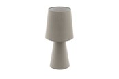 Lampy - EGLO STÓŁ CARPARA 2L H470 TAUPE - 97134