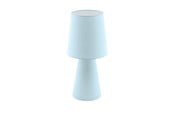 Lampy - EGLO CARPARA-P STÓŁ 2L H470 JASNY NIEBIESKI - 97432