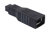 Kable FireWire, ThunderBolt  - DeLOCK - IEEE 1394 adapter - FireWire 800 to 6 PIN FireWire - 65154
