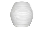 Lampy - EGLO MY PICK SZKŁO OKRĄGŁE H90 BIAŁE - 90264