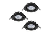 Lampy - EGLO MAZUBY DO ZABUDOWY. KIP KOMPLET Ø87 GU10 3X345LM - 31924