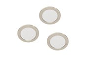 Lampy - EGLO WBUDOWANY ABIUL. ZESTAW Ø86 RGB/CCT 3X320LM DIMMPB. IP44 SS - 31935