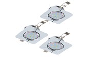 Lampy - EGLO PENETO WBUDOWANY. KIP 3X5W CHROM - 94267