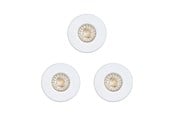 Lampy - EGLO WBUDOWANY IGOA. ZESTAW IP44/IP20 3X3,3W Ø85 BIAŁY - 94977