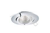 Lampy - EGLO TEDO 1 DO ZABUDOWY. CHROM W 3 KROKACH - 95355
