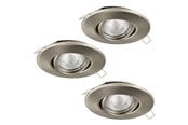 Lampy - EGLO PENETO 1 DO ZABUDOWY. KIP 3X240LM Ø108 SS ZESTAW - 95899