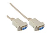 Kabel równolegly, szeregowy - InLine - null modem cable - DB-9 to DB-9 - 2 m - 12222C