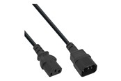Kabel zasilajacy (zewnetrzny) - InLine - power extension cable - power IEC 60320 C13 to power IEC 60320 C13 - 50 cm - 16605