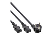 Kabel zasilajacy (wewnetrzny) - InLine Y-cable - 16657F
