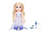 Lalki i akcesoria - Jakks FROZEN Feature Elsa the Snow Queen Doll 38cm - 705307