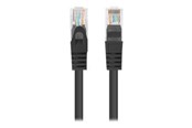 Kabel sieciowy - Lanberg patch cable - 3 m - black RAL 9004 - Czarny - 3m - PCU6-20CC-0300-BK