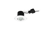 Lampy - EGLO PENETO 2 DO ZABUDOWY. KIP ISOL. PĘTLA Ø108 GU10 400LM BIAŁA - 96862