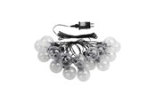 Lampy - EGLO PARTAJ ŁAŃCUCHY ŚWIETLNE 5M 16L IP44 PRZEZROCZYSTE - 900213