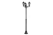 Lampy - EGLO STOISKO LATERNA 4 H1920 3L CZARNE - 22145