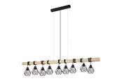 Lampy - EGLO STÓŁ DŁUGI TOWNSHEND 5 9L/DREWNO - 43134