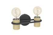 Lampy - EGLO CHIEVELEY WALL 2XE27/NATURALNY FSC - 43542