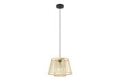 Lampy - EGLO HYKEHAM ZAWIESZKA E27 Ø380 NATURALNA - 43852